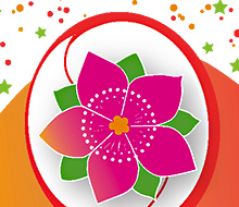 Flower Hands Illustration