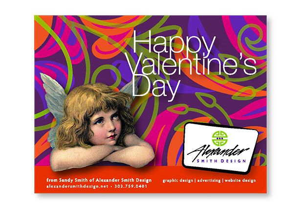 Valentines Day Illustration Greeting Card
