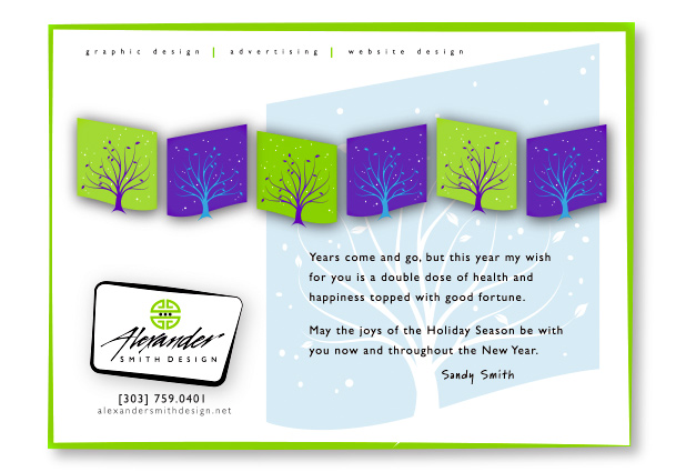 Alexander Smith Design Holiday Greeting