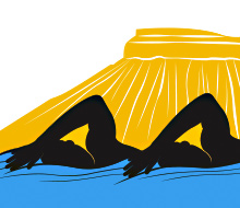 Western Zone Open Water Swim Logo